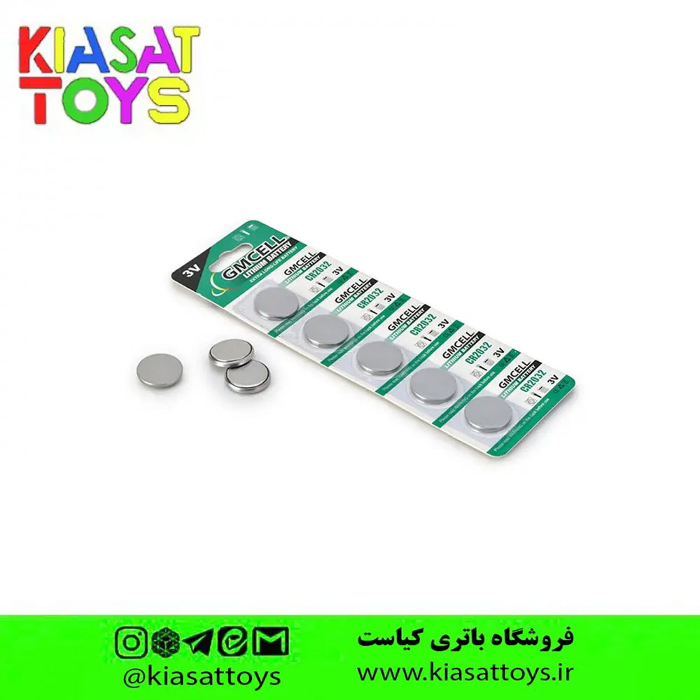 باتری سکه ای GMCELL سایز ۲۰۳۲