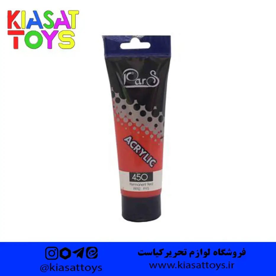 پارس رنگ اکریلیک 12 رنگ