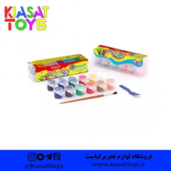 گواش ۱۲ رنگ پیوسته آریا