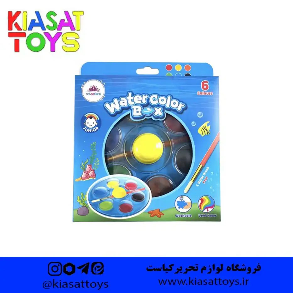 برنگ 6 رنگ مدل سیرک اسکول فنس