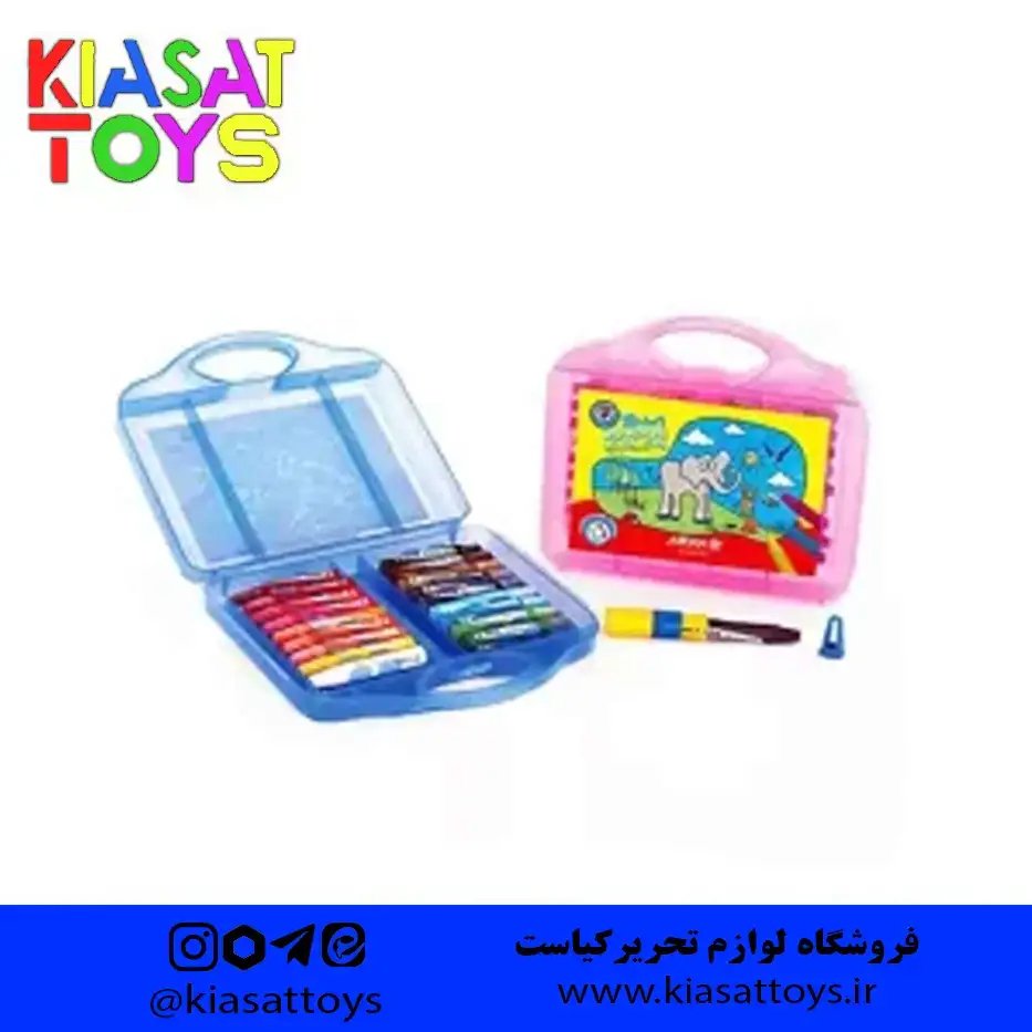پاستل روغنی ۲۴ عددی آریا