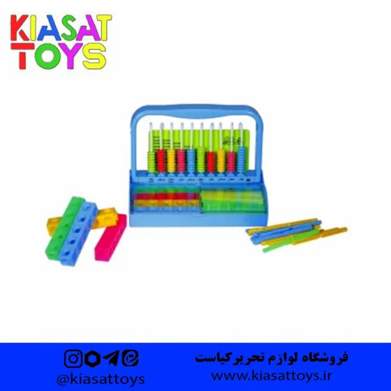 ست آموزشی چرتکه چینه چوب خط کارا