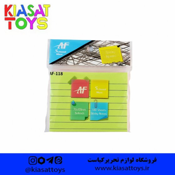 اسکول مکس-نت چسبی10*7 خط دار