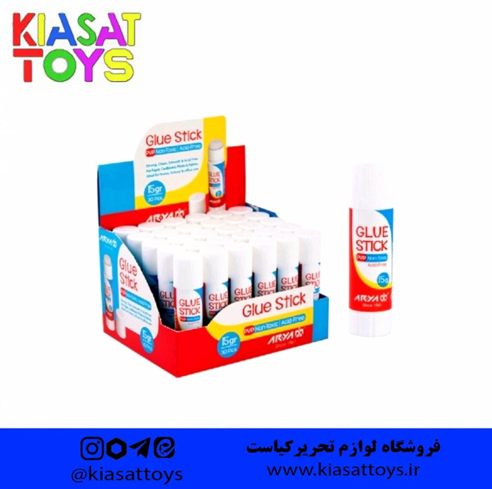 آریا- چسب ماتیکی 25 گرم