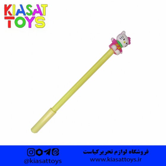 خودکار روان نویس فانتزی همراه با سرمدادی سیلیکونی
