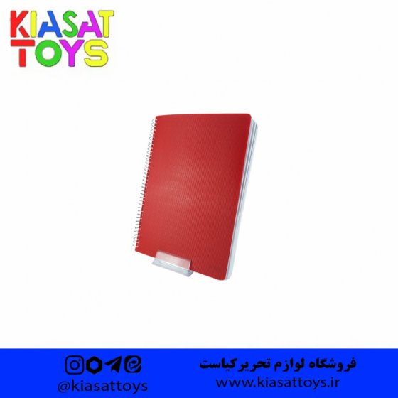 کیمیا دفتر 100 برگ خطی طلقی رنگی