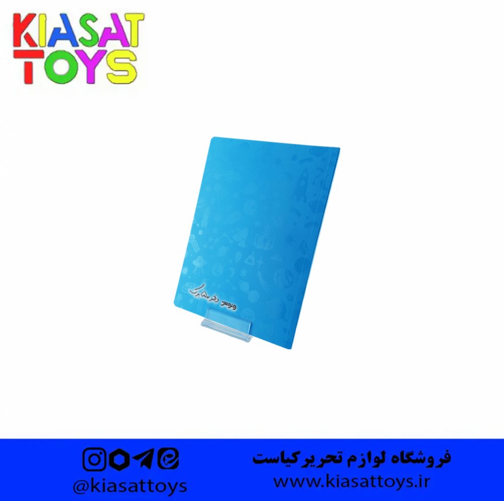 وتوس / بتا- دفتر 50 برگ ته چسب تک رنگ( 4 فصل) -109