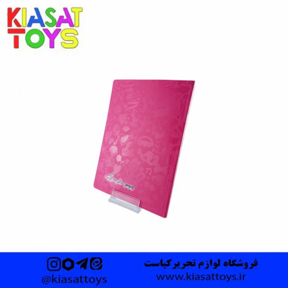 وتوس / بتا- دفتر 100 برگ ته چسب 4 فصل کد 107 تک رنگ